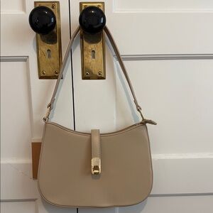 NWT Miztique Taupe Handbag